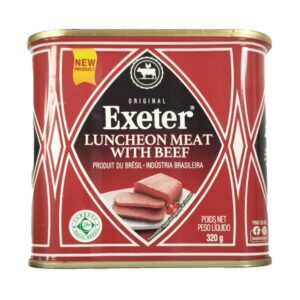 Beef Exeter canned meat