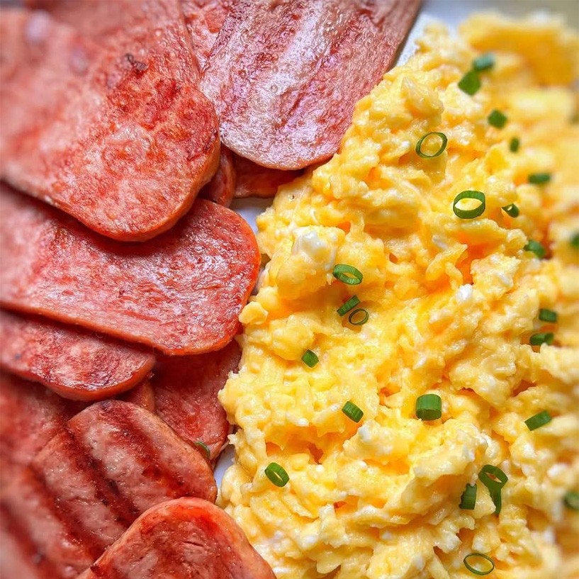 breakfast exeter luncheon meat